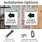 Signmission Power Shutoff (Left Arrow) With Symbol, 7 in W x Rectangle, Plastic OS-2PACK-EM-P-710-V-10525 - alternate 6